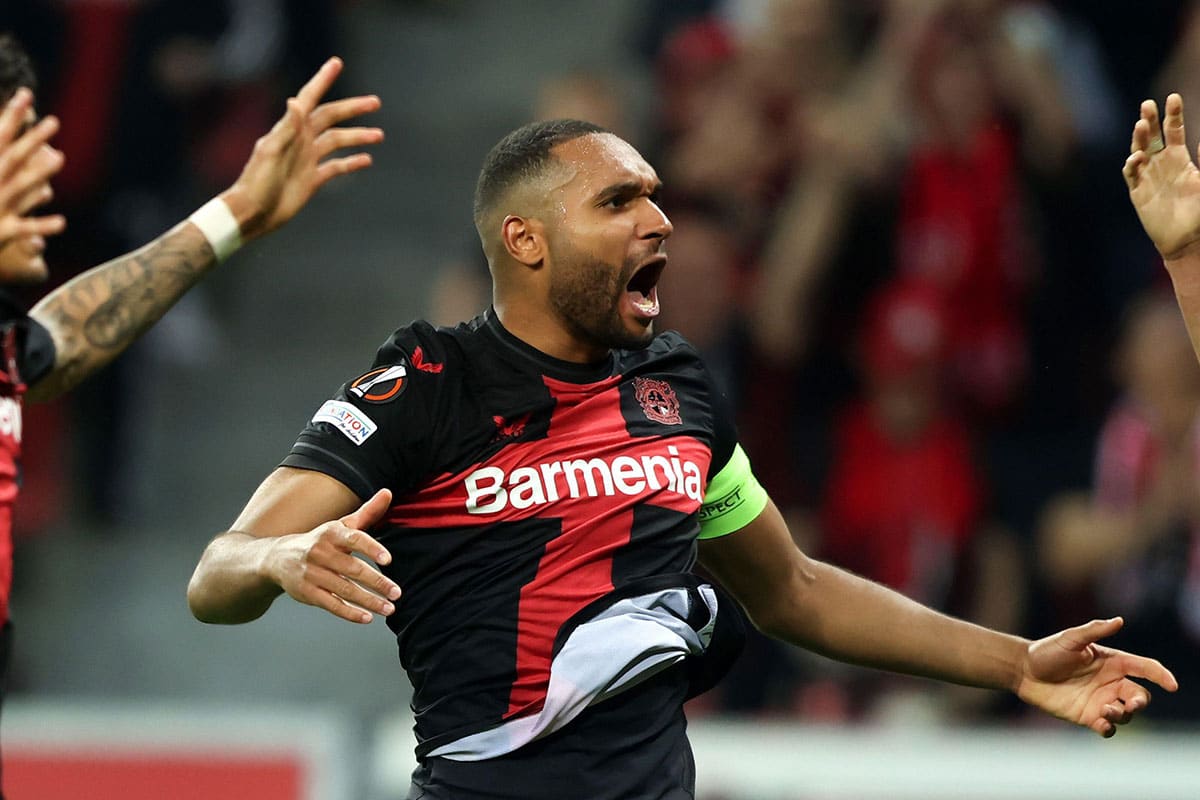 Jonathan Tah Leverkusen / Bundesliga Vorhersage Quoten Prognose 34. Spieltag (© diebilderwelt / Alamy Stock Photo)