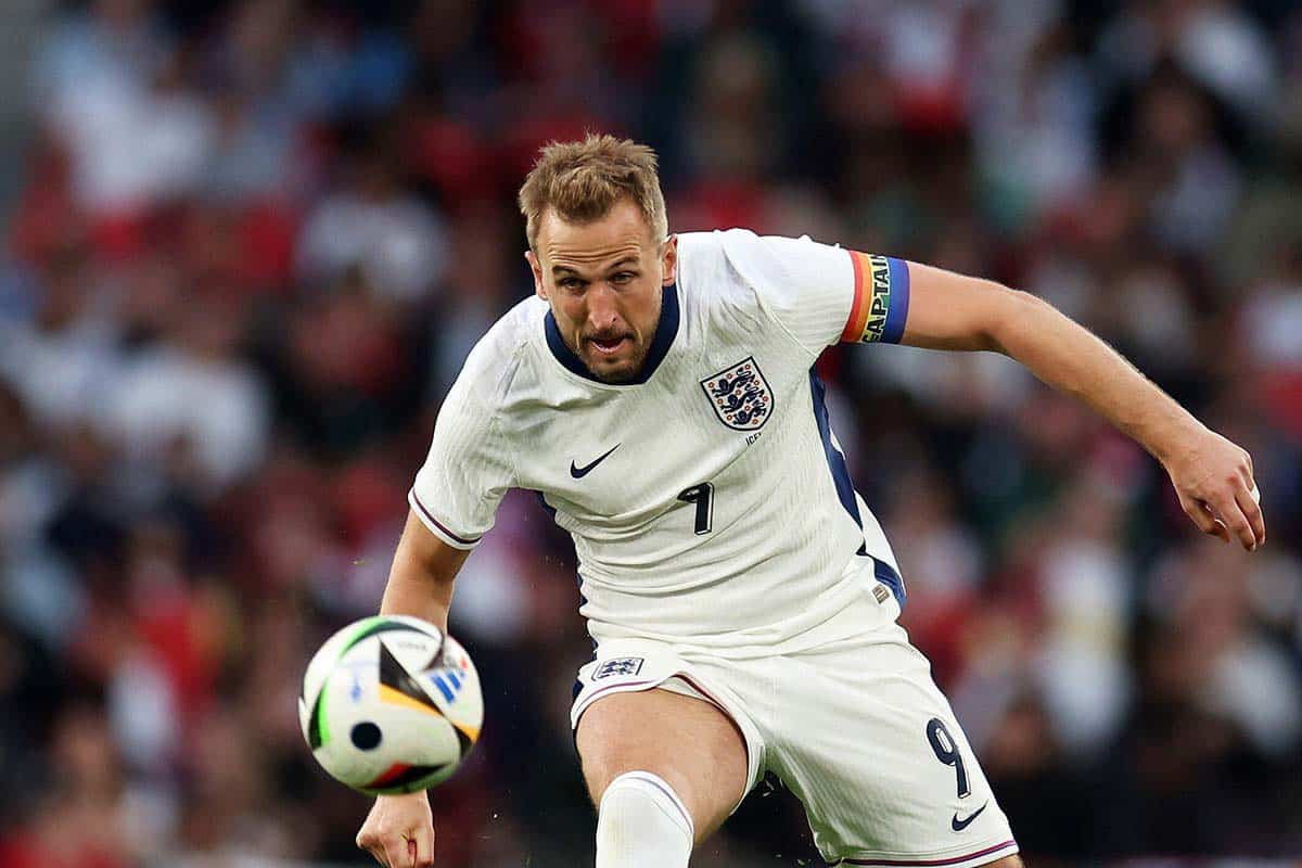 Harry Kane / Serbien England EM Tipp (© Andrew Orchard sports photography / Alamy Stock Photo)