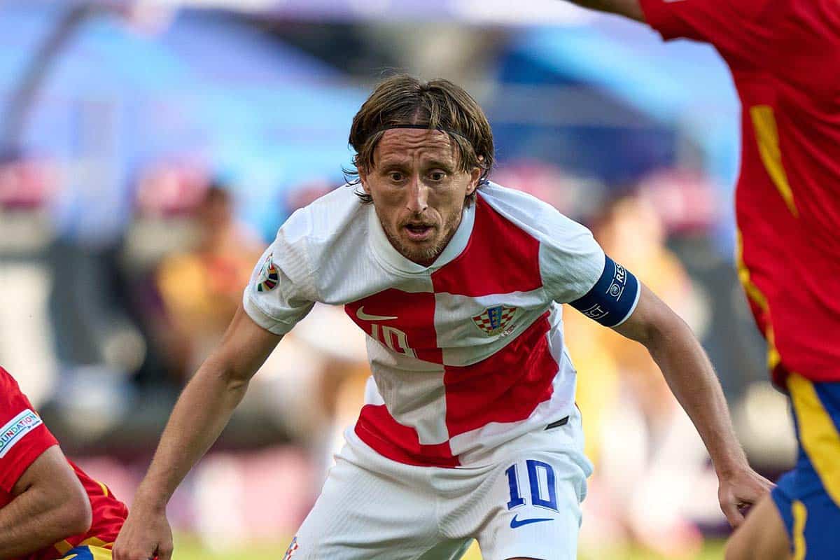 Luka Modric / Kroatien Albanien Tipp (© Eibner-Pressefoto / Alamy Stock Photo)