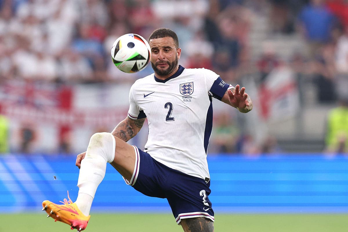 Kyle Walker / England Slowenien Tipp (© BSR Agency / Alamy Stock Photo)