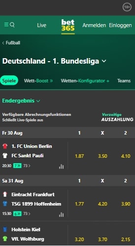 Bet365 Bundesliga