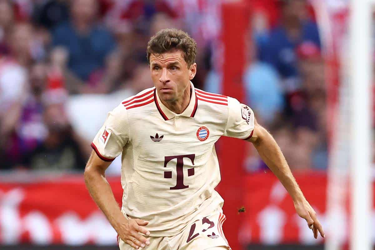 Thomas Müller / Bayern Dinamo Zagreb Tipp (© diebilderwelt / Alamy Stock Photo)