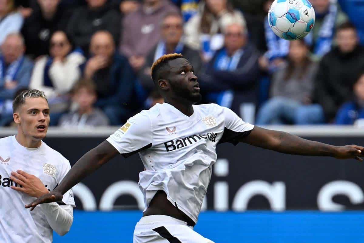 Victor Boniface / Feyenoord Leverkusen Tipp (© dpa picture alliance / Alamy Stock Photo)