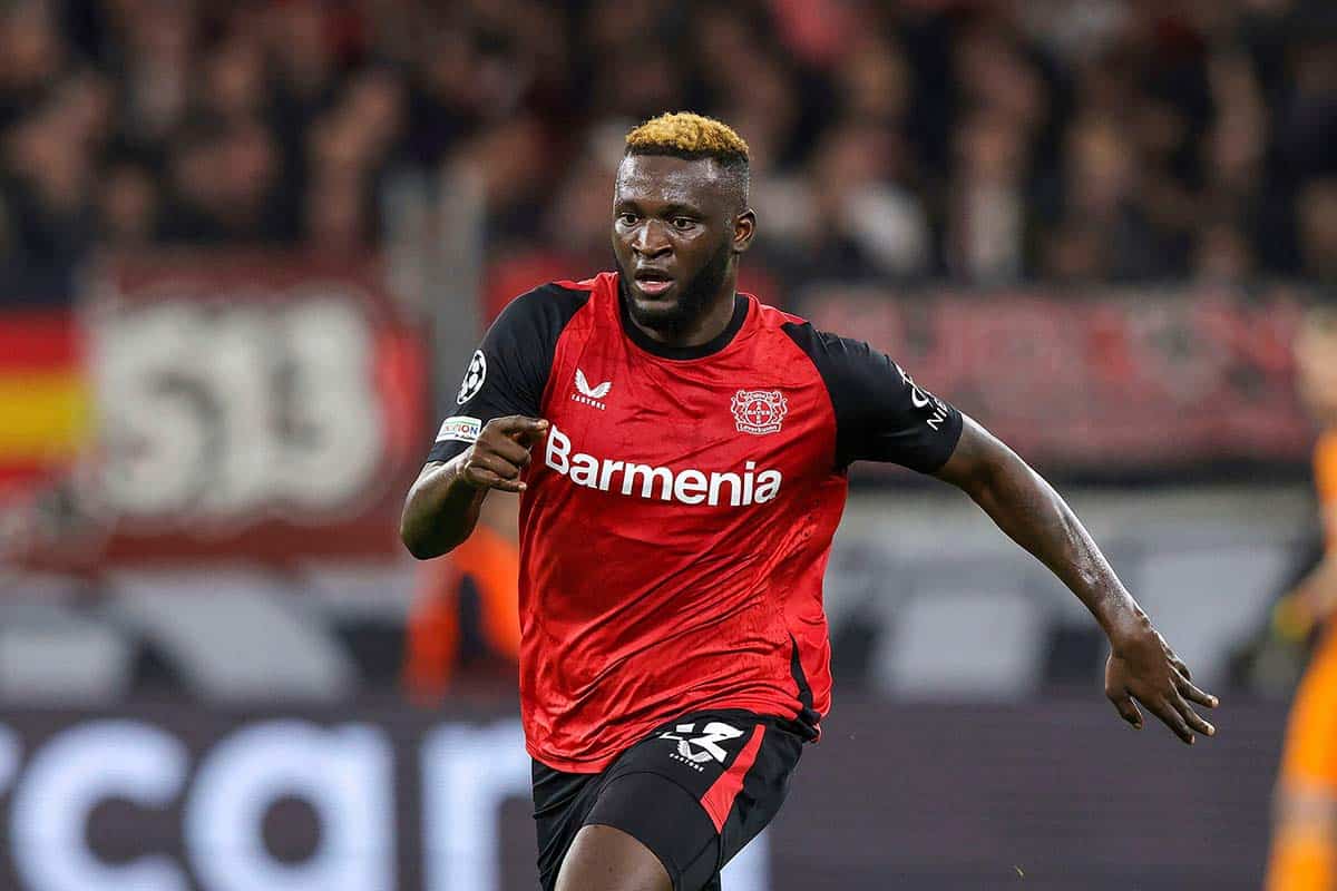 Victor Boniface / Leverkusen Frankfurt Tipp (© dpa picture alliance / Alamy Stock Photo)