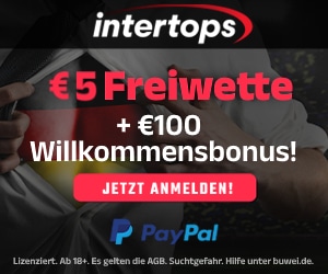 Intertops freebet