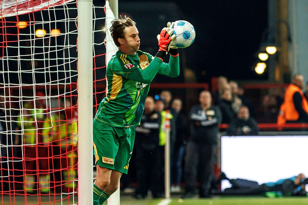 Frederik Rönnow / Union Berlin Freiburg Tipp (© dpa picture alliance / Alamy Stock Photo)