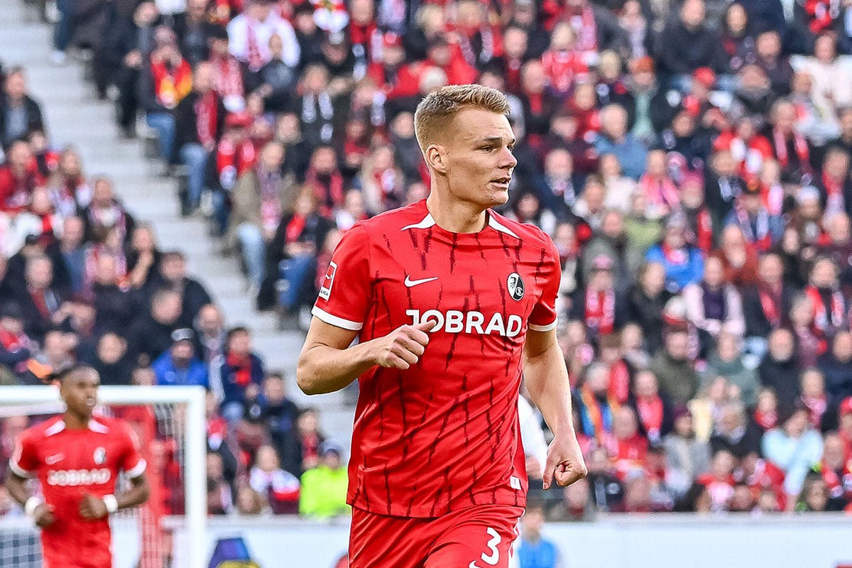 Philipp Lienhart / Freiburg Gladbach Tipp (© Eibner-Pressefoto / Alamy Stock Photo)