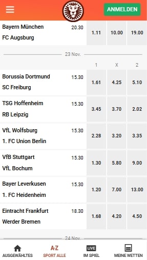 Leovegas Bundesliga