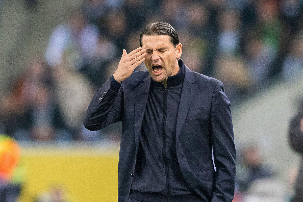 Fohlen-Trainer Gerardo Seoane / Gladbach Kiel Tipp (© dpa picture alliance / Alamy Stock Photo)