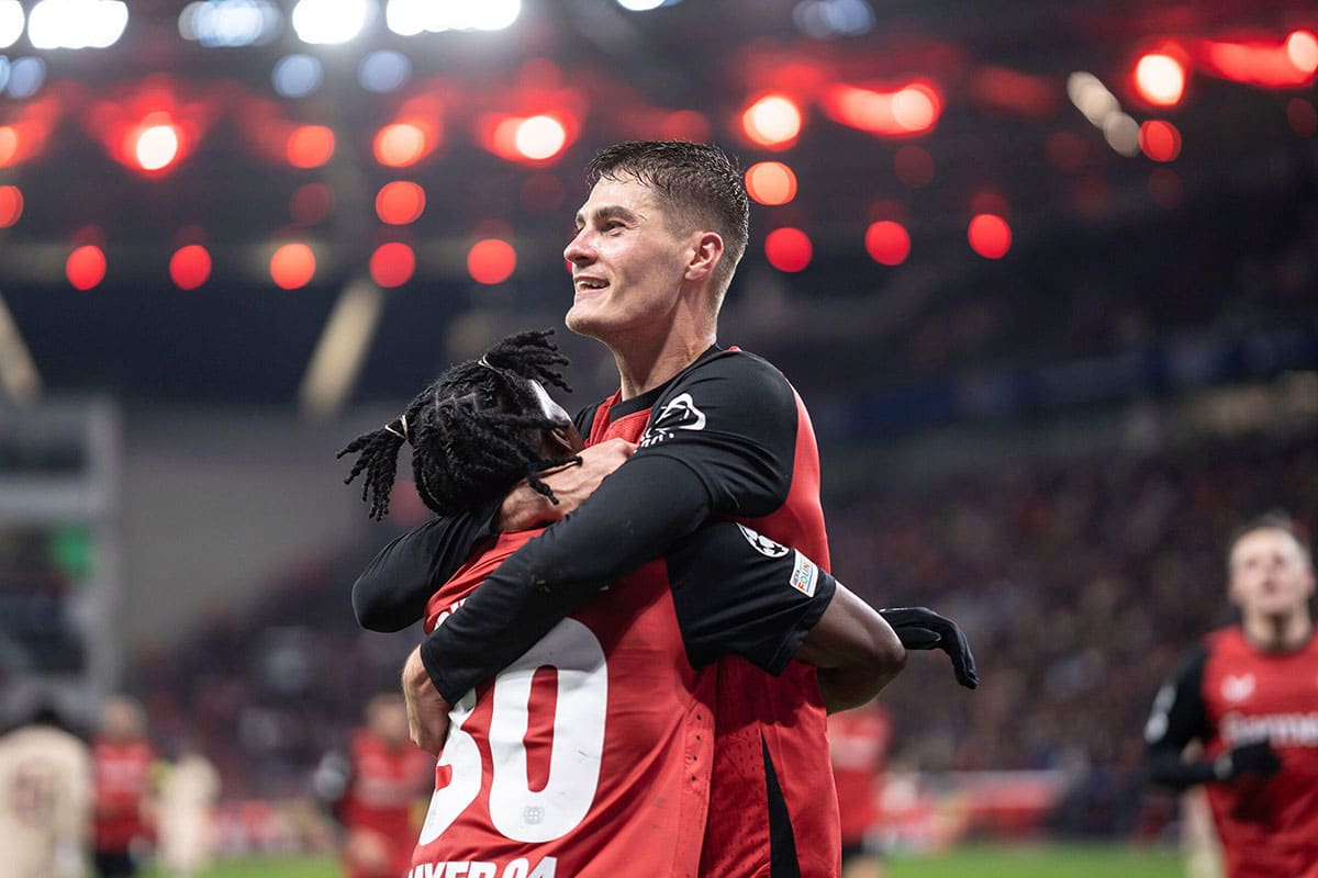 Patrik Schick / Leverkusen St. Pauli Tipp (© ddp media GmbH / Alamy Stock Photo)