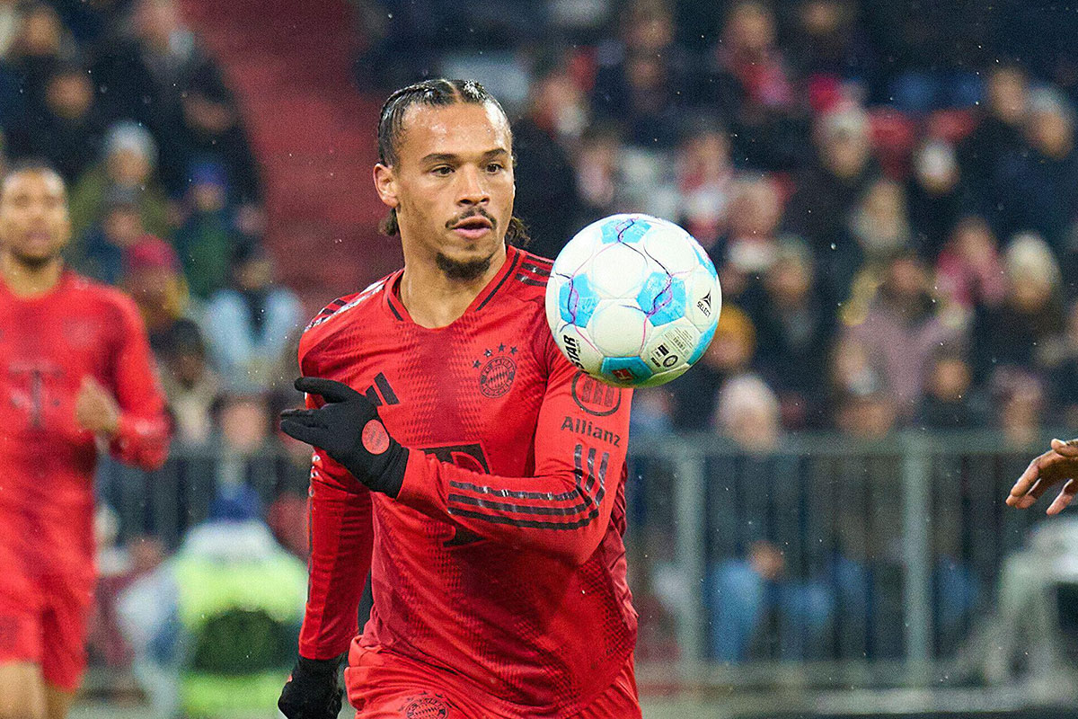 Leroy Sane / Bayern Leipzig Tipp (© ddp media GmbH / Alamy Stock Photo)