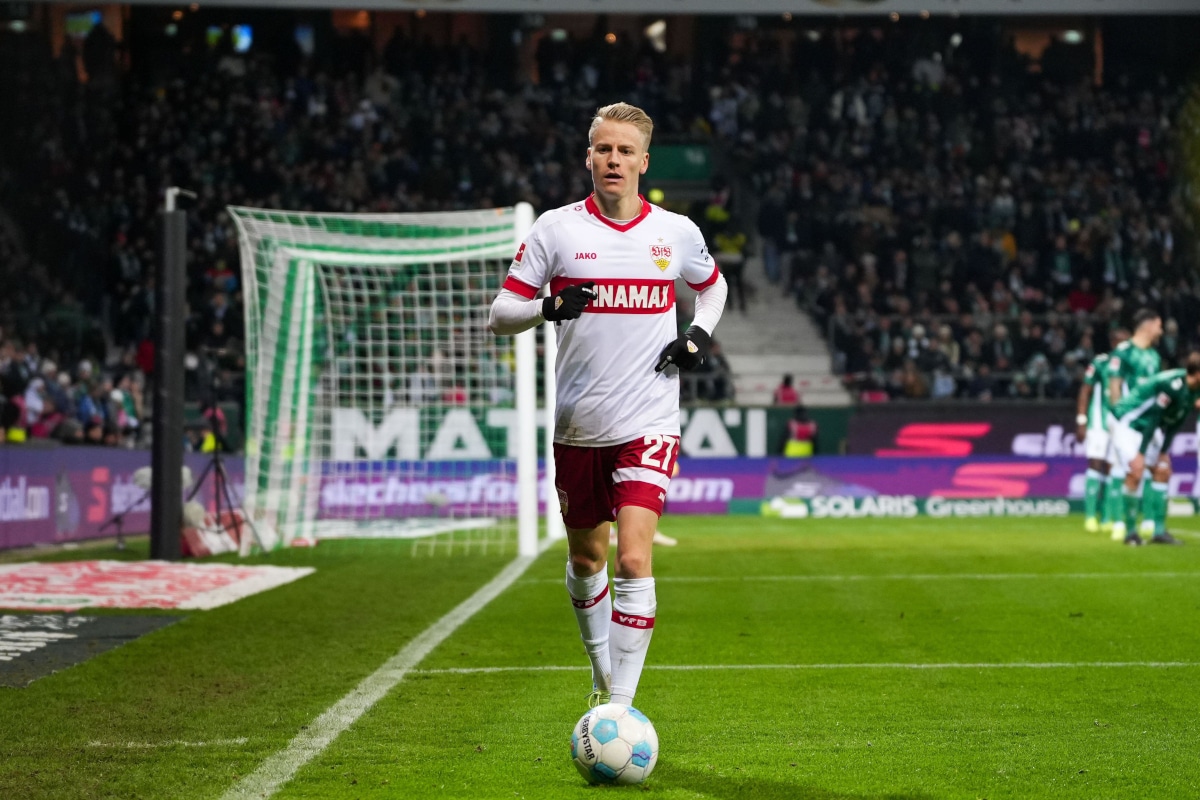 Chris Führich / Stuttgart Union Berlin Tipp (© Eibner-Pressefoto / Alamy Stock Photo)