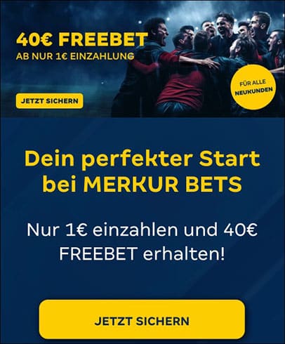 Neukunden Bonus bei Merkur Bets