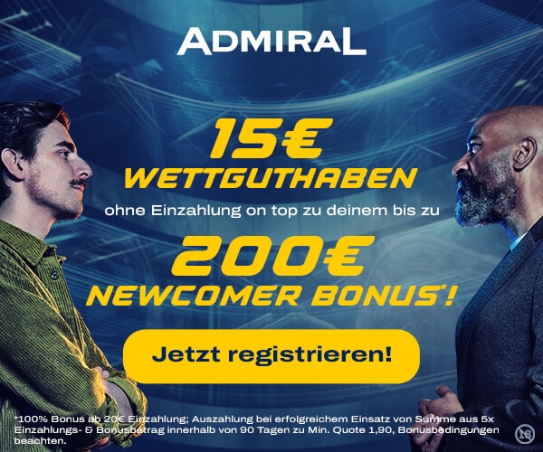 Admiral Bonus Code