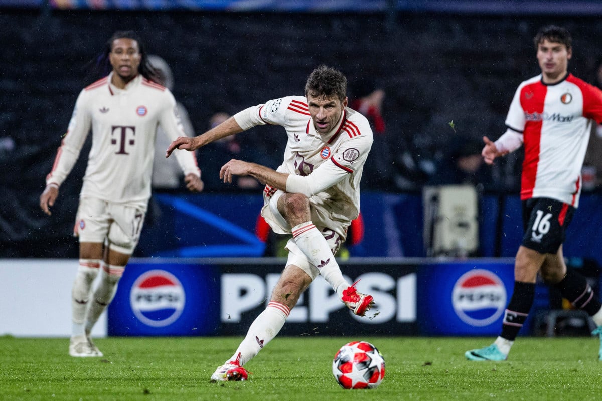 Thomas Müller / Bayern Kiel Tipp (© Mika Volkmann / Alamy Stock Photo)