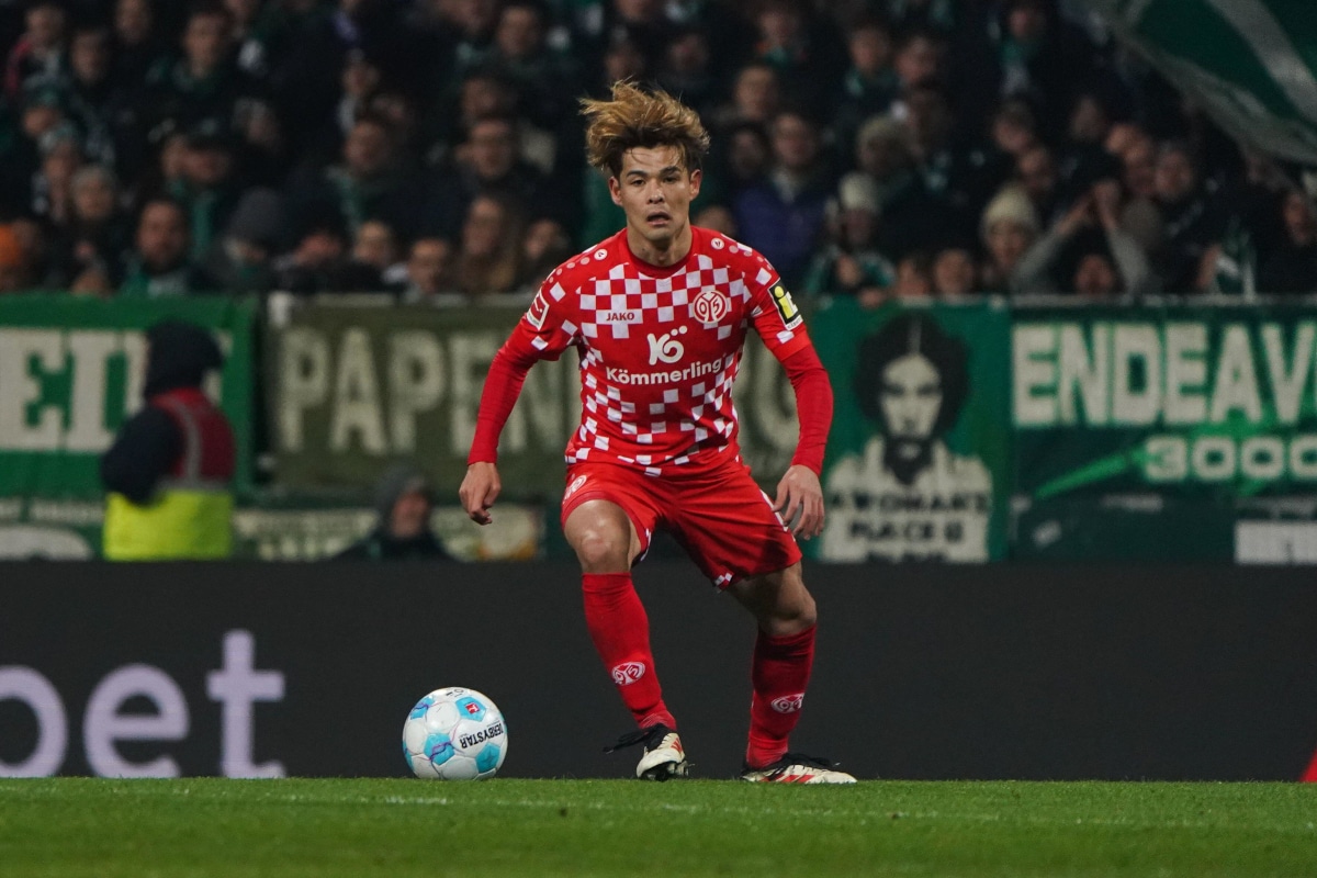 Kaishu Sano / Mainz Augsburg Tipp (© Eibner-Pressefoto / Alamy Stock Photo)